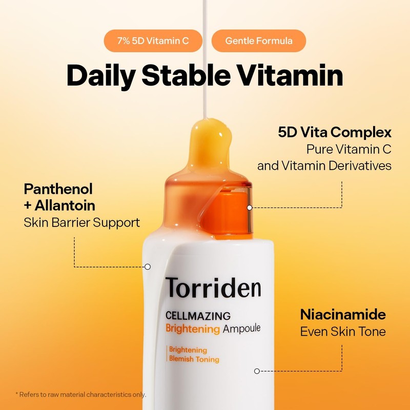 Torriden - CELLMAZING Vita C Ampoule 1.01 fl. Oz Mildly