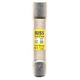 COOPER BUSSMANN SC-50 FUSE, 50A, 480V, TIME DELAY