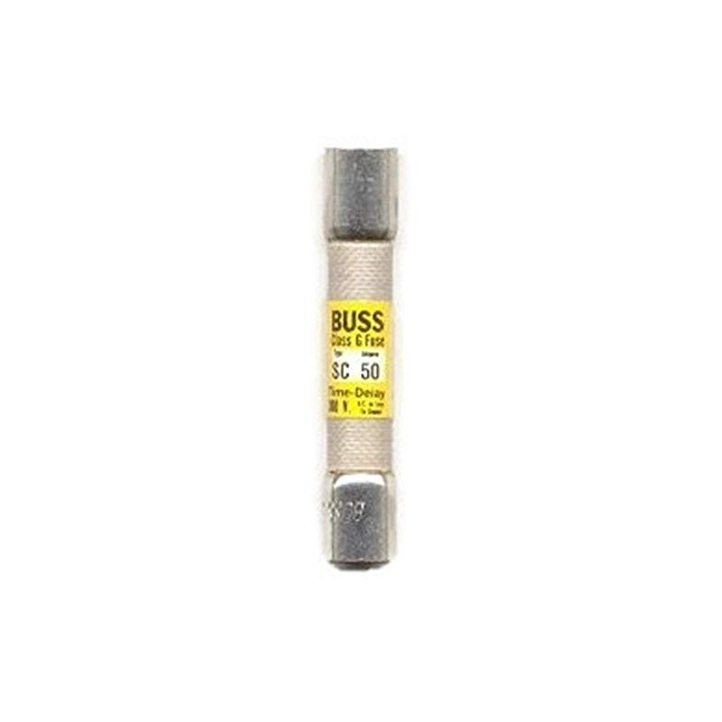 COOPER BUSSMANN SC-50 FUSE, 50A, 480V, TIME DELAY