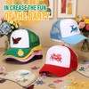 Hercicy 6 Pack DIY Trucker Hats Kit Sublimation Blank Baseball