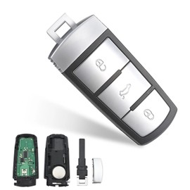 Heart Horse 433 MHz 3 Buttons Passat B6 Remote Control Key with ID48 Chip 3C0959752BA for VW Passat B6 3C B7 Magotan CC VW Sharan Remote Control Car Key Shell