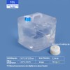 Portable Water Container Collapsible 10L/15L/20L Foldable Bucket for Camping Hiking