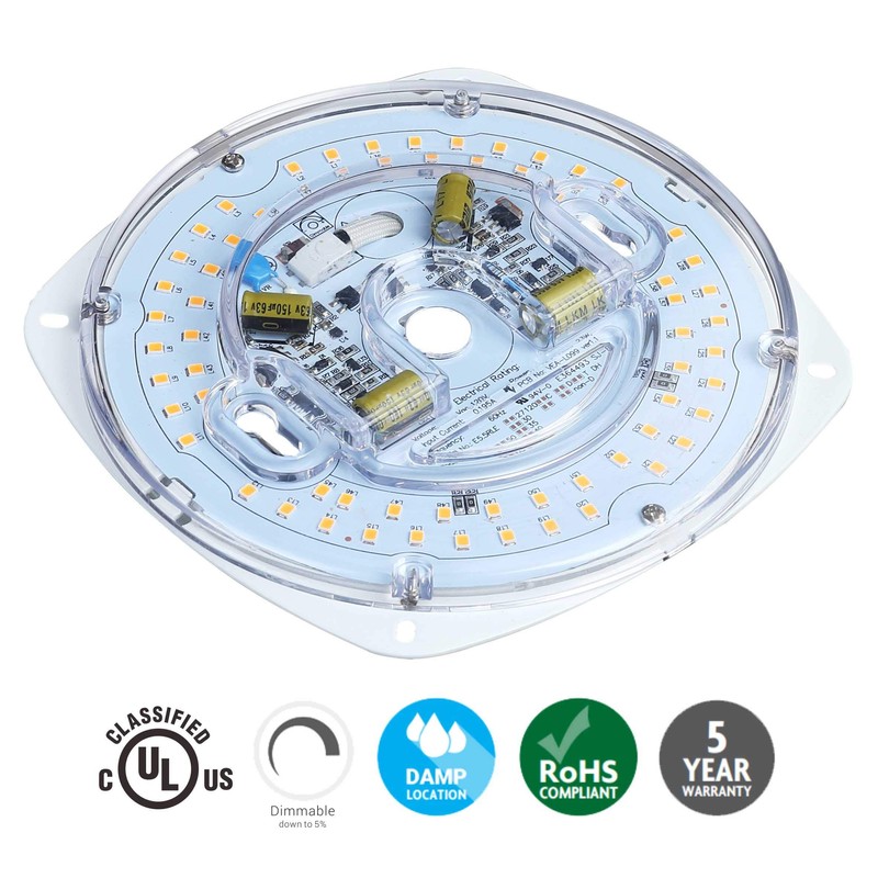 Legental 5.5" LED Light Engine - 6.73" Overall, 23W 1800LM,