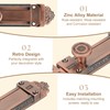 MECCANIXITY Barrel Bolt Latch, 5 Inch Vintage Sliding Lock with