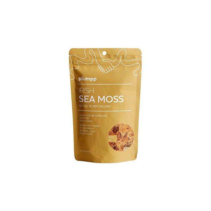 Plumpp Irish Sea Moss Gold 40g