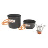 Camping Cooking Set Alumine Strong Bearing Food Grade Portable Stove