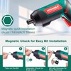 Electric Screwdriver, 6N·m and 2000mAh HYCHIKA 3.6V Cordless Screwdriver with