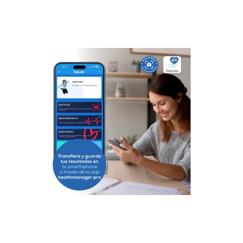 Medidor De Presión Arterial Digital Con Voz, Beurer Bc21