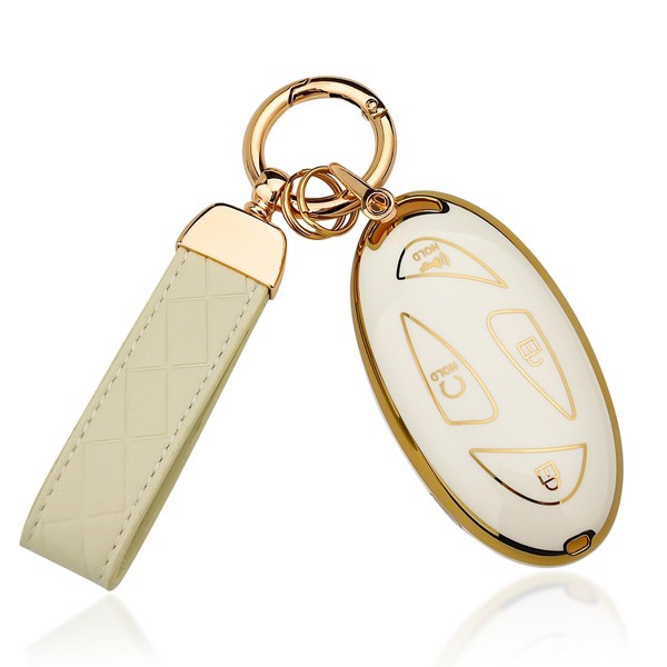 TPU Key Fob Cover, Compatible with 2023 2024 2025 Hyundai