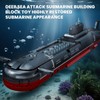 Reobrix Nuclear Submarine Building Sets for Adults, Typhoon-Class Nuclear Submarine