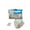Cubrebocas KN95 Certificado Sacré Solutions Blanco 200 Piezas