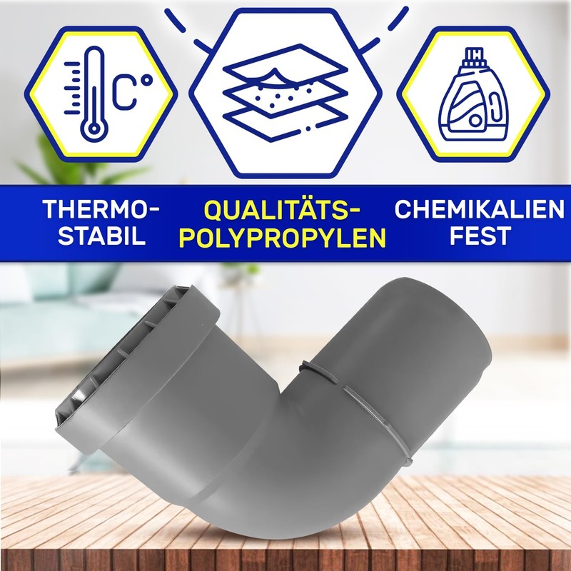 Elbow for Drain Pipe with 87 Degree Angle Diameter 40