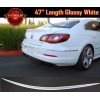 SDeelCase 47" Universal Tape on Glossy White Rear Trunk Deck