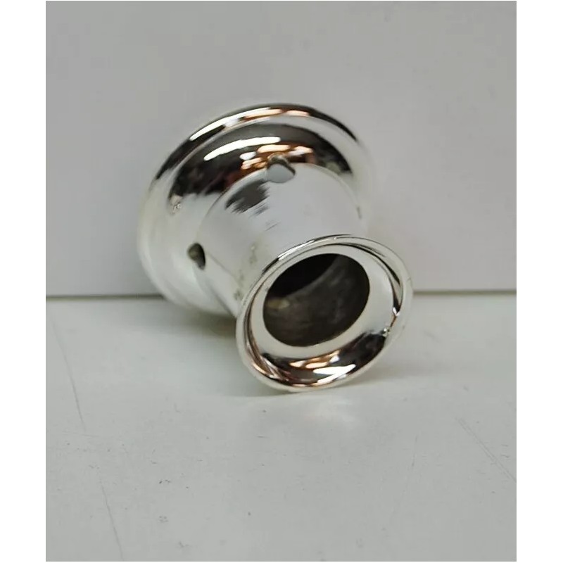 SILVER PLATED - 7/8" BOVE CANDLE FOLLOWERS TOPPERS BURNERS CHASERS,