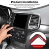 PDKLIN for Grand Cherokee Carbon Fiber Interior Trim Accessories Compatible
