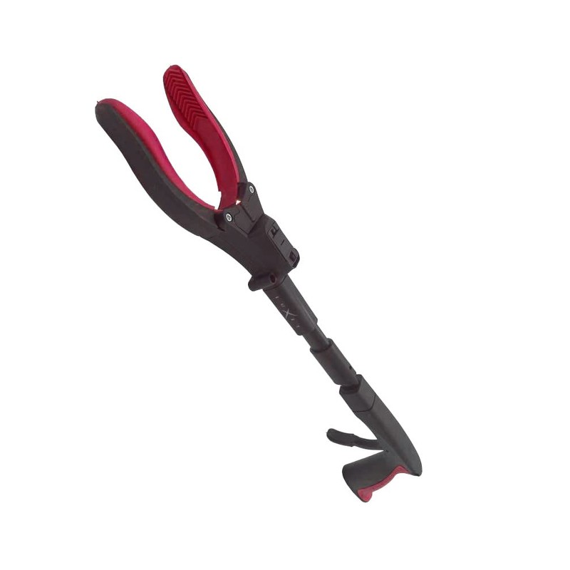 Grabber Tool 19" Aluminum Magnetic Claw with LED Light, Lightweight