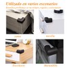 Lumbor37 Protectores Esquinas Protector Anticolisión de Rincón de Mesa Protector