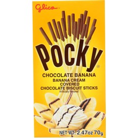 Pocky Covered Biscuit Stick (Chocolate Banana) - 2.47oz (Pack of 1)