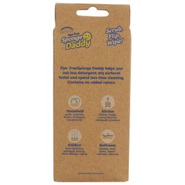 SCRUB DADDY Dye Free Sponge Daddy 3 Count, 3 CT
