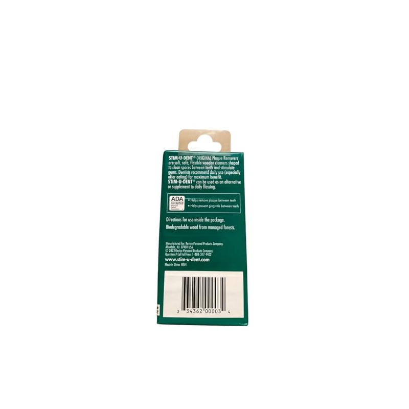 Special Pack of 5 STIM-U-DENTS Mint Flav 9245 100 per
