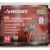 Husky 50 ft. 14 Gauge Medium Duty Indoor/Outdoor Extension Cord