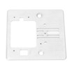 Sewing Machine Needle Plate Q235 Steel 7.8x7.7cm Straight Stitch Needle