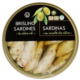 Grilled Catch Riga Sprats Sardines in Oil Product of Latvia 5.6 oz (6 pack) - Sardines in Olive Oil