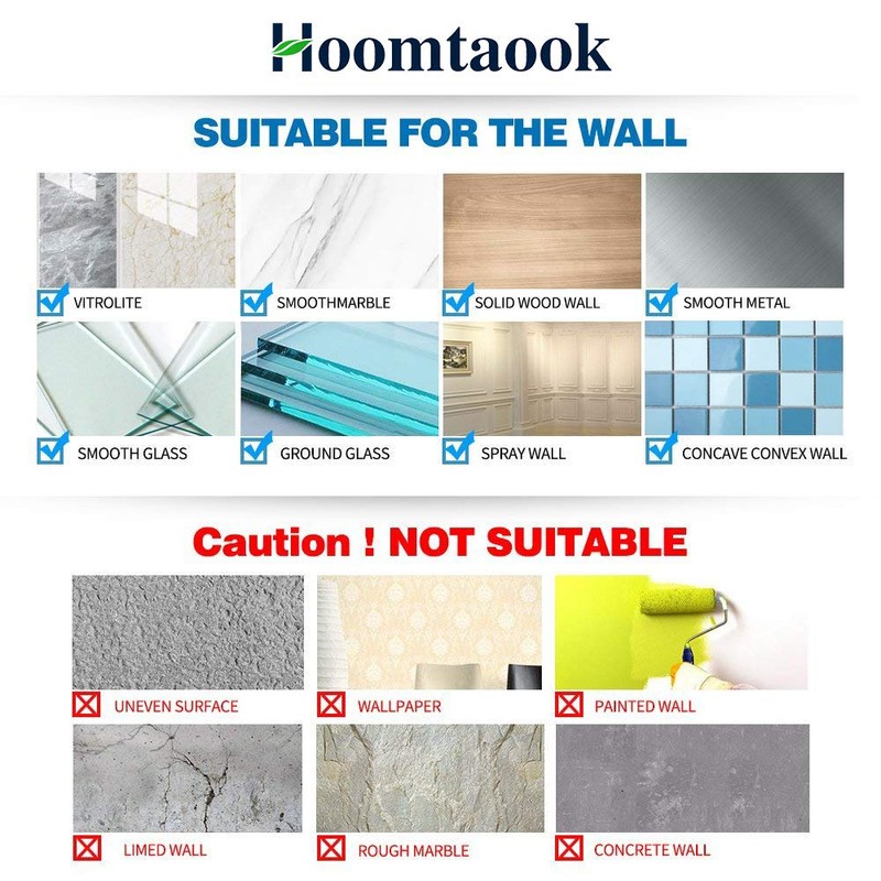 Hoomtaook Corner Caddy Bathroom Shower Shelf Wall Mounted No Drilling