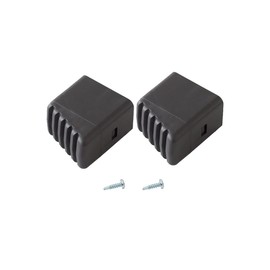 Krause Pair of foot caps Krause 211415 for ladders black