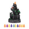 Unique Mountain Water Backflow Incense Burner Holder Home Resin Ornament