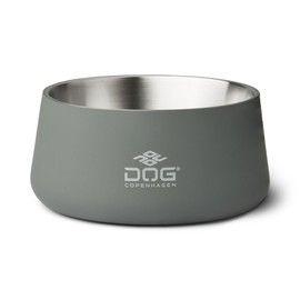 DOG Copenhagen Vega Dog Bowl, S/M, Cool Grey