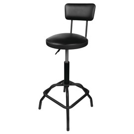 Performance Tool W85016 Pneumatic Stool w/Removable Backrest