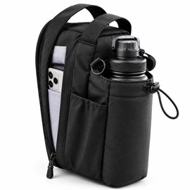 Magnetic Gym Bag for Workout Essentials – Hands-Free Water Bottle Holder with Phone Pocket for Gym Equipment Storage