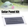 10W Solar Panel Kit Monocrystalline Silicon Solar Cell with 100A