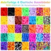 Loom Bands Set for Bracelets 2800+ 36 Colours Loom Rubber
