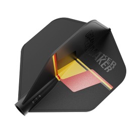 Target Darts Unisex Dimitri Van Den Bergh 8 Shafts and Dart Flights, Black, No.2 UK