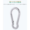 SEPWIK Carabiner 316 Stainless Steel Spring Hook Multifunctional Spring Snap