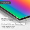 Aluminium Composite Panel, Black, Weatherproof Aluminium Sign, for Model Making,