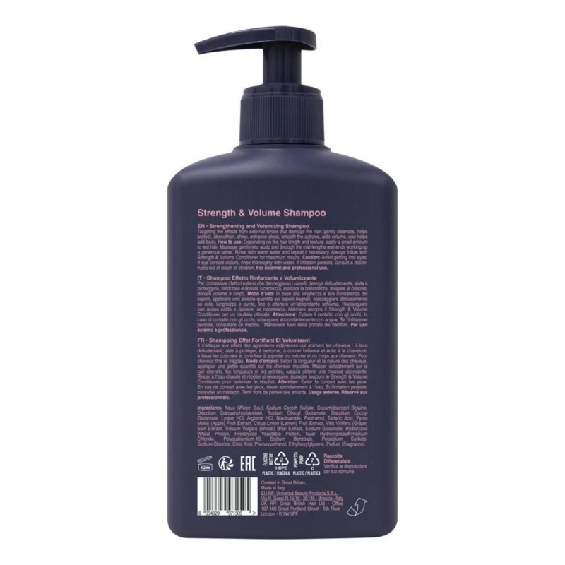 Climaplex Shampoo Sin Sulfatos Cabello Rizado Climaplex Volume 400 Ml