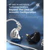 KZ Zax 16 Units In-Ear Headphones HiFi Noise Reduction Hybrid