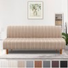 H.VERSAILTEX Stretch Futon Slipcover Armless Sofa Cover Furniture Protector Without