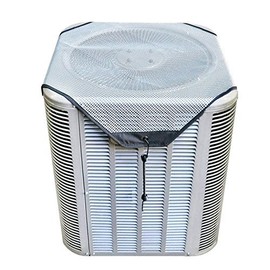 FQQF Sturdy Covers AC Defender - Universal Mesh Air Conditioner Cover - AC Cover for Central Units