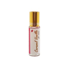 Caramel Vanille Perfume for Women by Haute Touche. Sweet Vanilla & Caramel Juicy Pure Perfume Oil; 12ml Roll-On