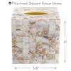 Milano Tissue Box Cover Square – Decorative Tissue Holder for