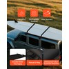 VEVOR Inflatable Soft Roof Rack Bars, 37.6-Inch Universal Car Roof