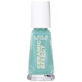 Layla Cosmetics 1243R23-024 Ceramic Effect Nagellack - jade it all, 1er pack (1 x 0.01 l)