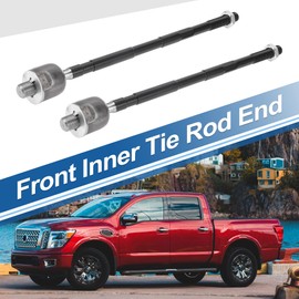 X AUTOHAUX 2 Pcs Front Inner Tie Rod Ends Kit Suspension Steering Tie Rod End for Nissan Altima 2002-2006 for Nissan Maxima 2004-2008 Drag Link No.EV427
