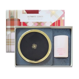 O HUI Ultimate Cover Mesh Cushion Set No. 01 Milk Beige 1 original product, 1 refill, 15 ml lip serin / 오휘 얼티밋 커버 메쉬 쿠션 세트 01호 밀크베이지 본품 1개 리필 1개 립세린 15ml