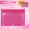 Lincia 50 Pack Pencil Pouches Bulk for 3 Ring Binder