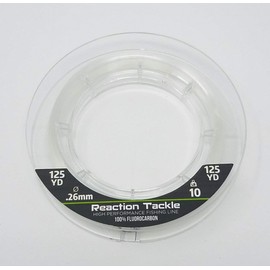 Reaction Tackle 100% Pure Fluorocarbon/Clear / 60LB 125 Yd